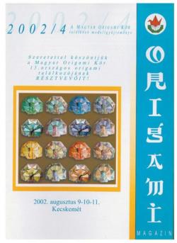 Magyar Origami Kör 2002/4 magazinja