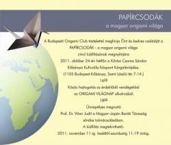 Papírcsodák - a magyar origami világa