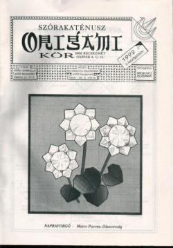 Szórakaténusz Origami Kör 1992/3 magazinja