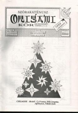 Szórakaténusz Origami Kör 1992/4 magazinja