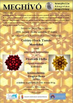 Horváth Hella Origami Tesszalációinak bemutatója