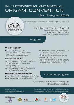 24th International and Nationak Origami Convention