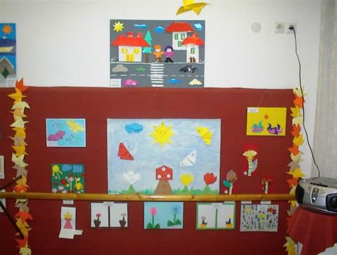 A kiállítás egyik tablója