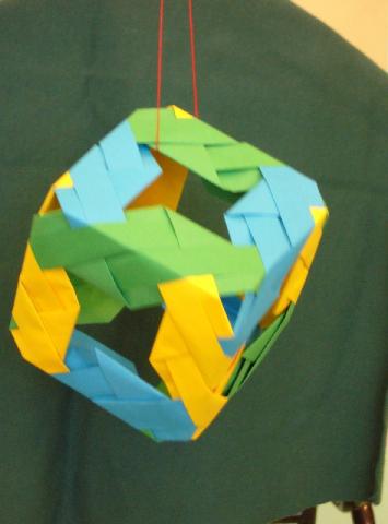 Pályamunkák a gyerekekkel: Kusudama