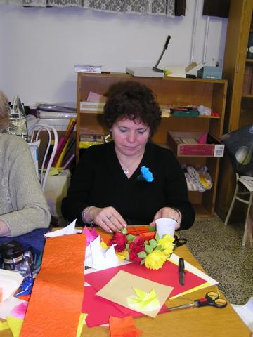 Életképek a 2009-es tavaszi origami találkozóról